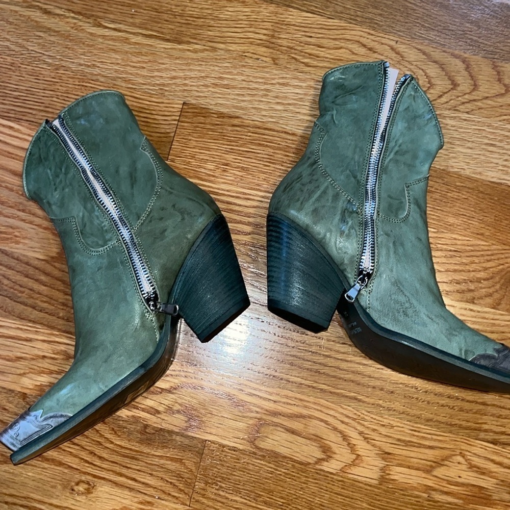 Free People Brayden Western Boot - Succulent Color Size 6 NEW - Picture 7 of 15